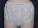Culottes plastiques ferm�es doubl�es rhovyl