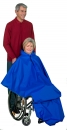 protection incontinence - V�tement de pluie long pour fauteuil roulant