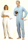 protection incontinence - Grenouill�re avec pieds 42/44 Colombes Imprim� canelage bleu Solaise