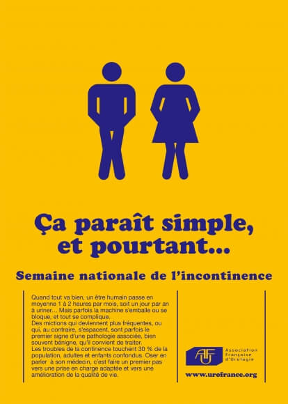 5ème semaine pour la continence du 2 au 6 avril 2007