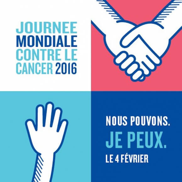 4 février, journée mondiale contre le cancer : #NousPouvonsJePeux