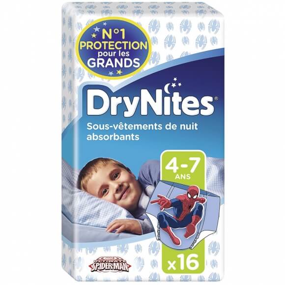 Promo Culottes de nuit enfant Drynites HUGGIES Garçon ou fille: 3