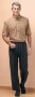 Pantalon élastifié pour homme