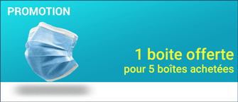 Promotion Masques Chirurgicaux Type 2 (50 / paquet)