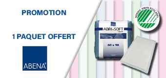 Promotion Alèses Abena-Frantex Abri Soft Basic 60 x 60 cm