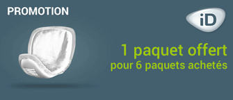 Promotion Ontex-ID Discreet light pads for men Super