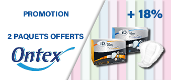 Promotion Ontex-ID Discreet light pads for men Extra Plus