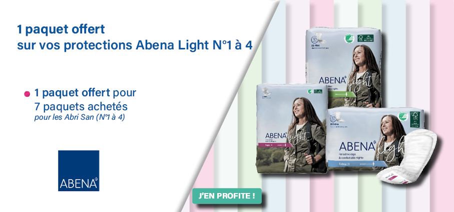 Promotion Abena-Frantex Abri-San 1 à 4