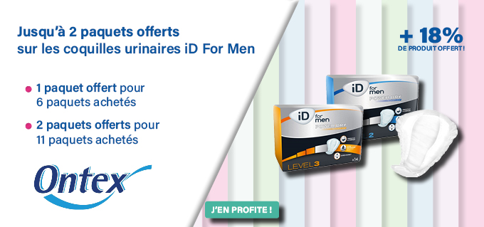 Promotion Ontex-ID For Men