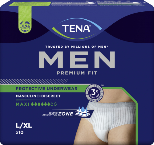 Slip absorbant homme Tena Men Active - Taille L