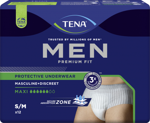 Slips protection fuite urinaire homme Tena Men Active Fit