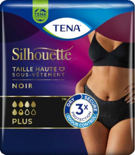 Couche Culotte Adulte - Tena Silhouette Plus Noir - M, SENEA