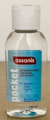 Assanis Gel hydroalcoolique antibactérien 100 ml