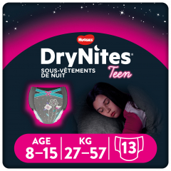 DryNites Culottes de nuit filles 8 - 15 ans