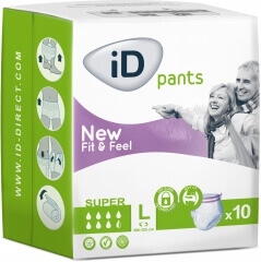 Ontex-ID Pants Fit & Feel Large Super