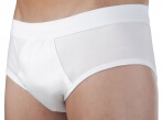 Suprima Slip coton homme étanche pour fuites très légères 8 Blanc